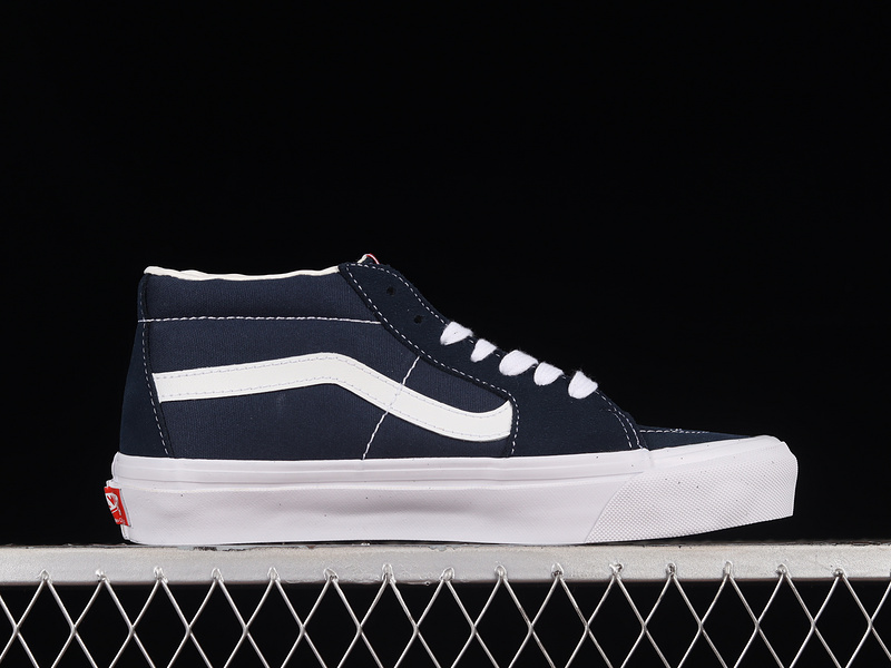 Vault Og Sk8-Mid Lx Navy Blue/White 25