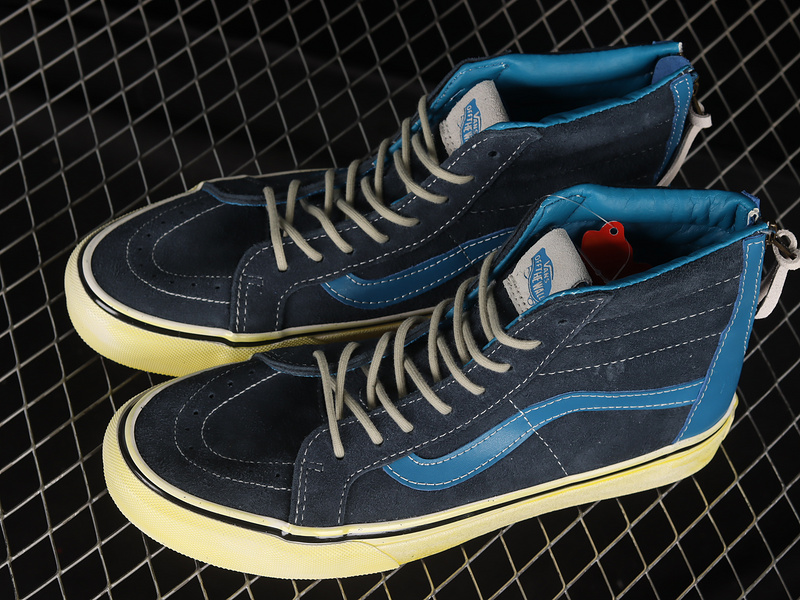 Liberaiders X Sk8-Hi Reissue Zip Navy Blue/Blue/Beige 15