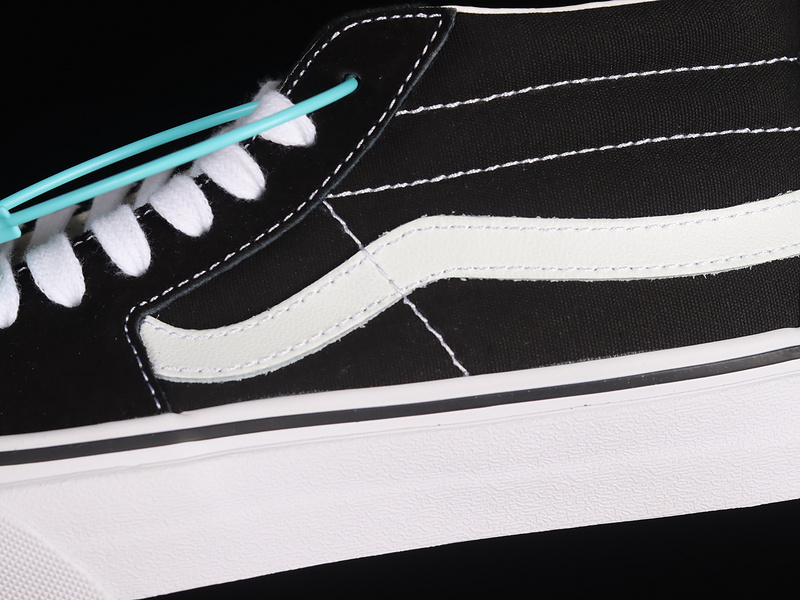 Sk-8 Mid Reissue Black/Black/White 27