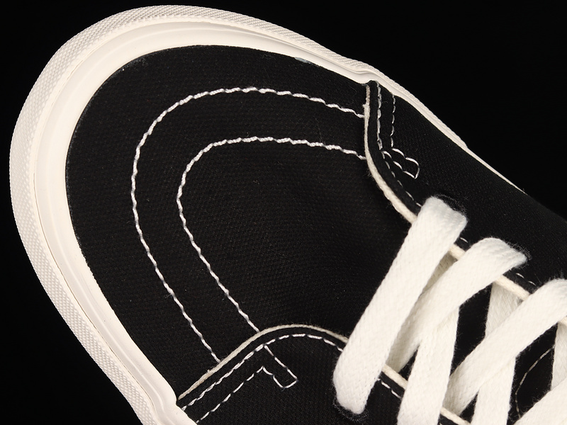 Sk8-Hi Tapered Shoes Black/Light Khaki/White 19