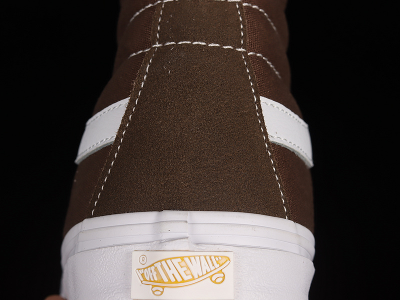 Ua Sk8-Hi Reissue Vr3 Lx Butternut Dark Brown/White/Dark Brown 27