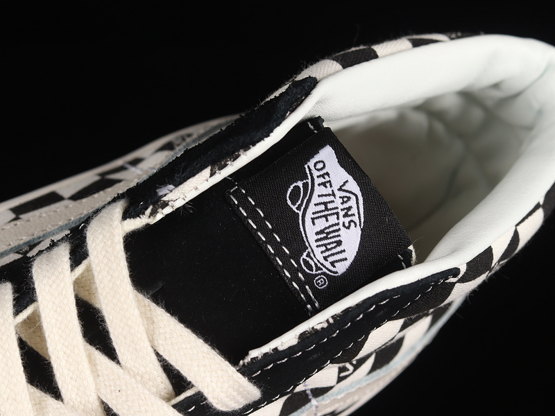 Sk8-Mid Checkerboard Black/White/Black 15