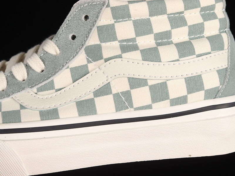 Sk8-Mid Shoes Milk Green/White/Black 21