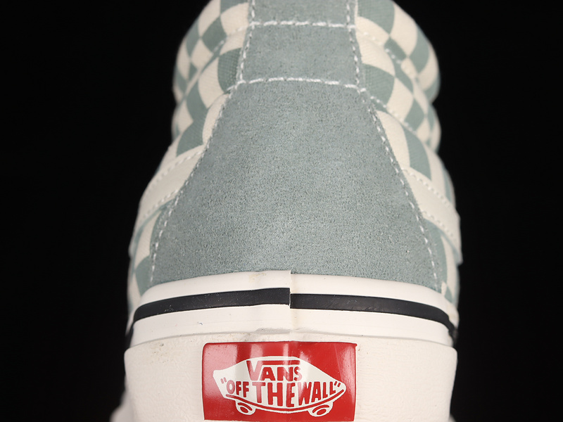 Sk8-Mid Shoes Milk Green/White/Black 25