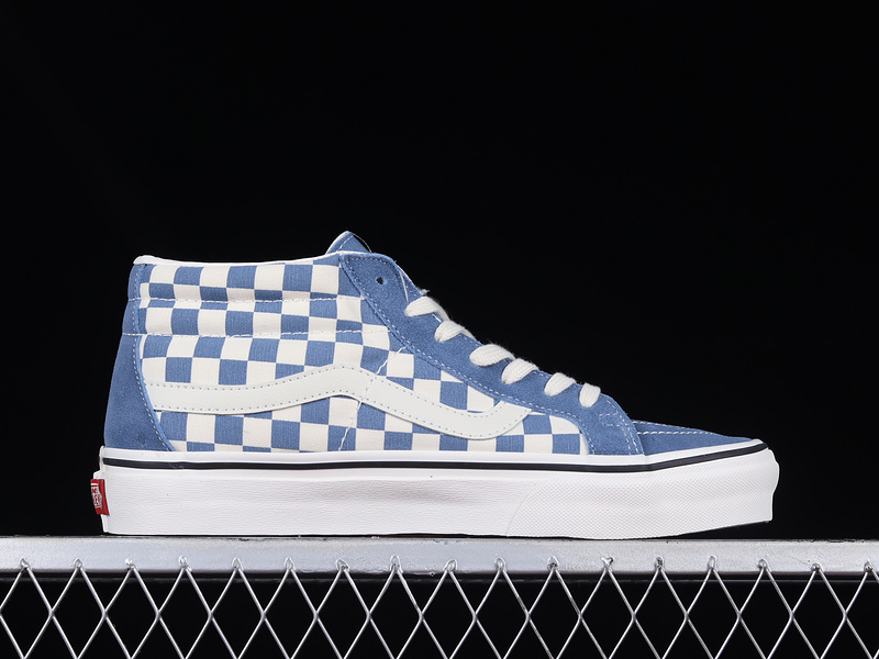 Sk8-Mid Checkerboard Haze Blue/White/Black 23