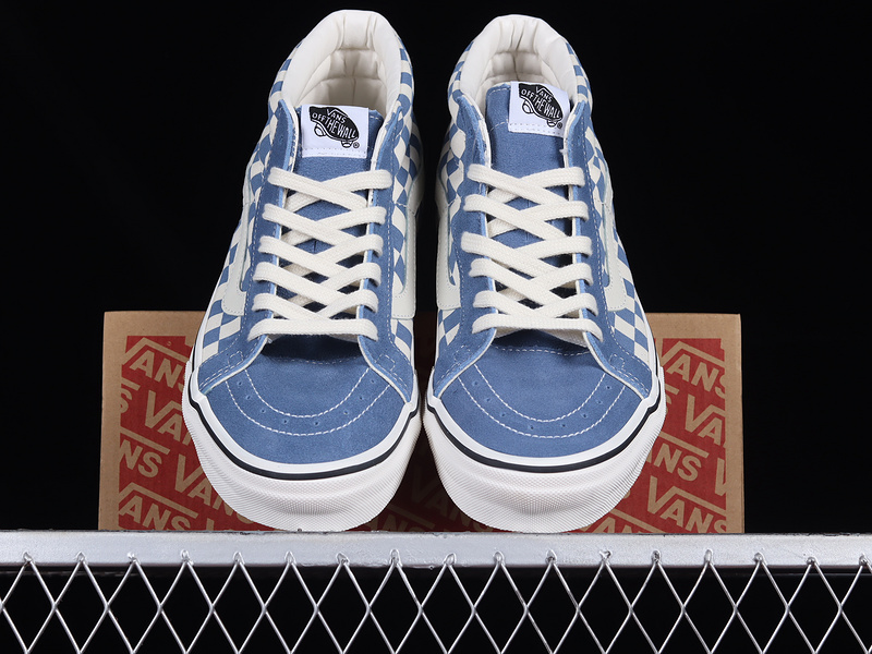 Sk8-Mid Checkerboard Haze Blue/White/Black 25