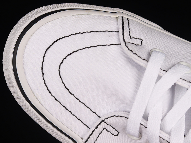 Sk8-High Tapered White/White/Black 11