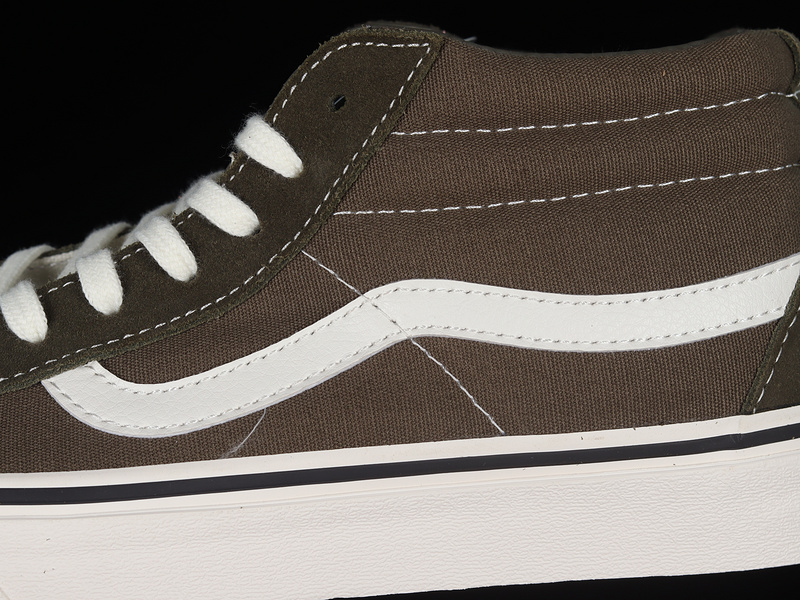 Sk8 Mid Reissue Army Green/Olive Green/White 15