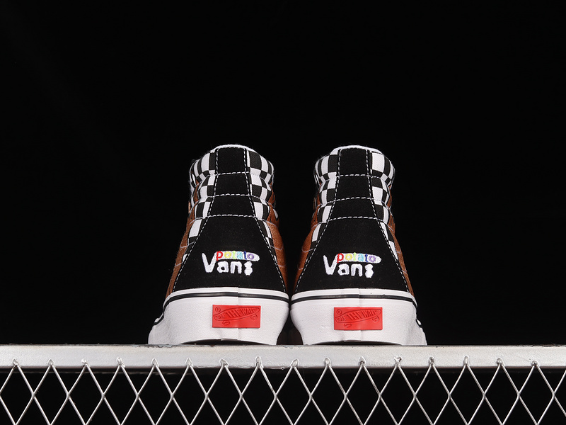 Imran Potato X Sk8-Hi Vr3 Lx Checkerboard Black/White/Khaki 3