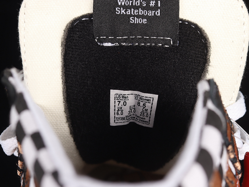 Imran Potato X Sk8-Hi Vr3 Lx Checkerboard Black/White/Khaki 13