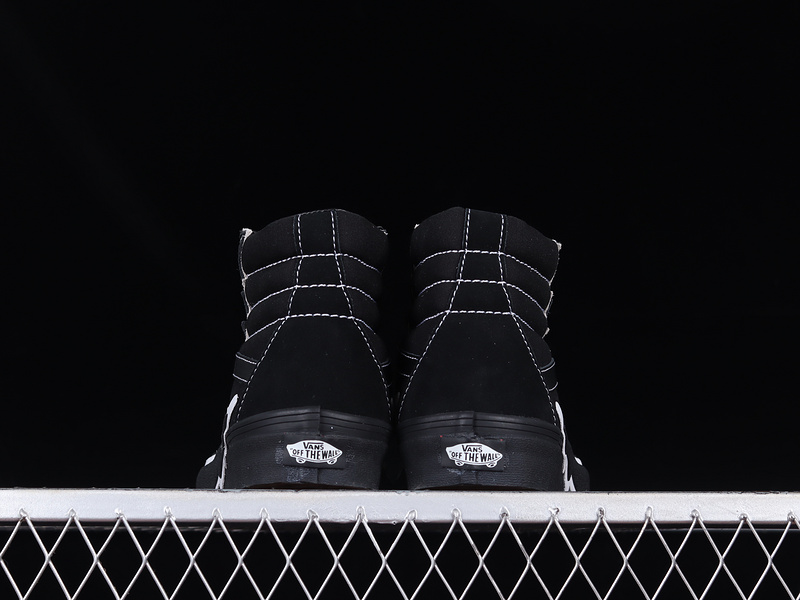 Sk8-High Bolt Black/Black/White 3