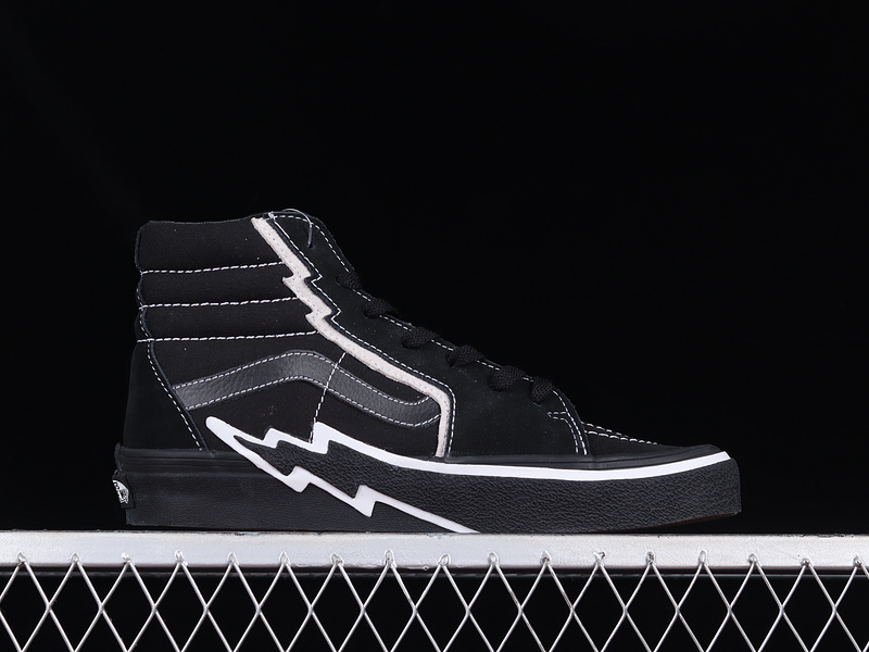 Sk8-High Bolt Black/Black/White 11