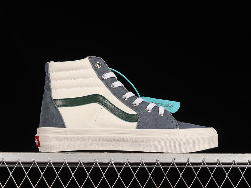 Sk8-High Shoes Blue/Green/White 27