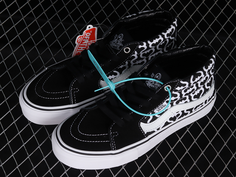 Supreme X Grosso Mid Monogram S Black/White/Black 7