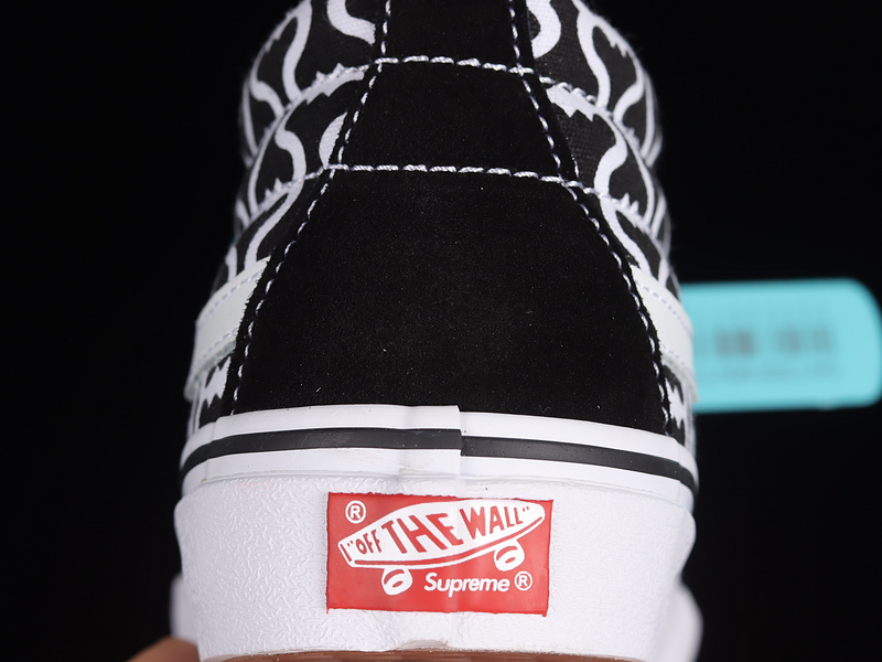 Supreme X Grosso Mid Monogram S Black/White/Black 9