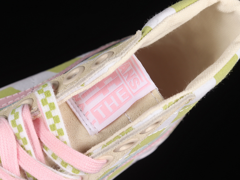 Emma Mulholland X Sk8 High Beige/Green/Pink 15