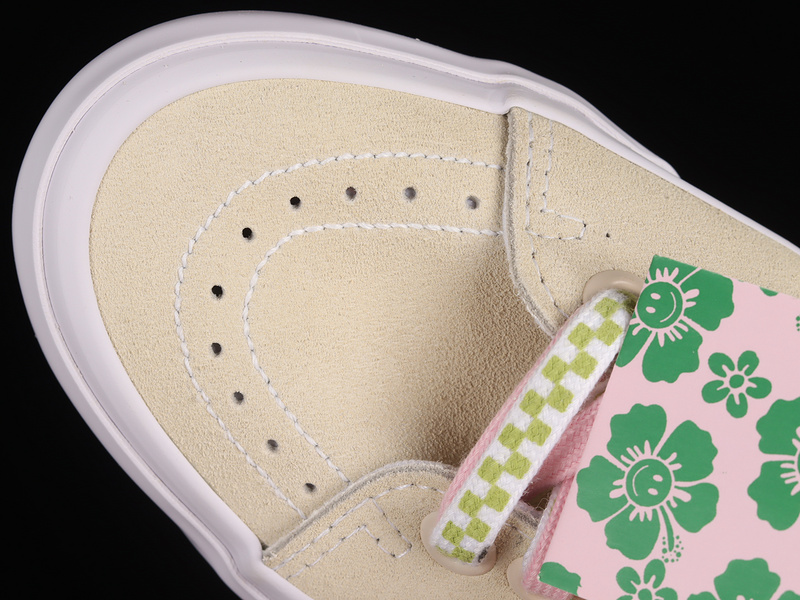 Emma Mulholland X Sk8 High Beige/Green/Pink 23