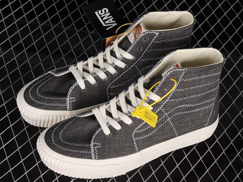 Sk8-High Shoes Grey/White/White 15