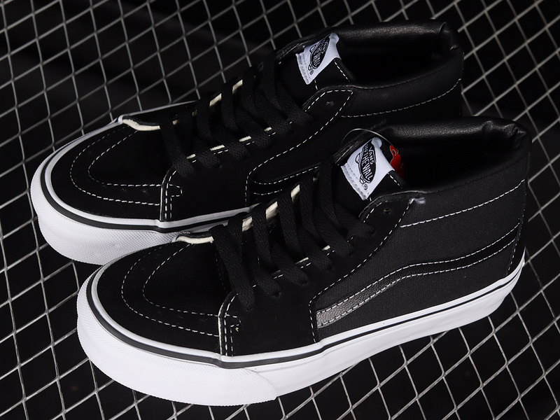 Jjjjound X Sk8-Mid Vault Lx Black/Black/White 17