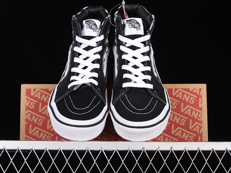 Sk8-High Bolt Checkerboard Black/White/Black 15