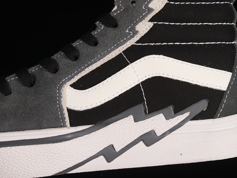 Sk8-High Bolt Pewter/Black/White 15